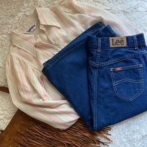 Vintage Lee denim skirt